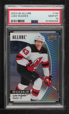 2023-24 Upper Deck Allure Rookies Luke Hughes #139 PSA 10 GEM MT 8d2