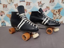 Vintage 1982 Riedell 265 Speed Derby Roller Skates-Mens 13 Amazing Condition