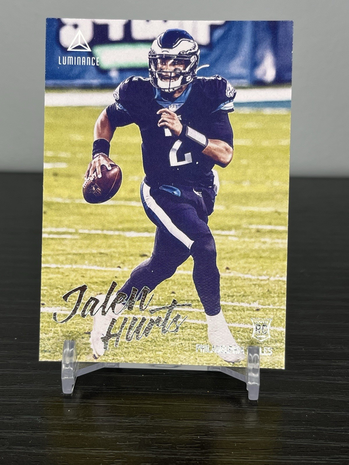 Jalen Hurts 2020 Chronicles Luminance Update Rookies RC #210 Eagles