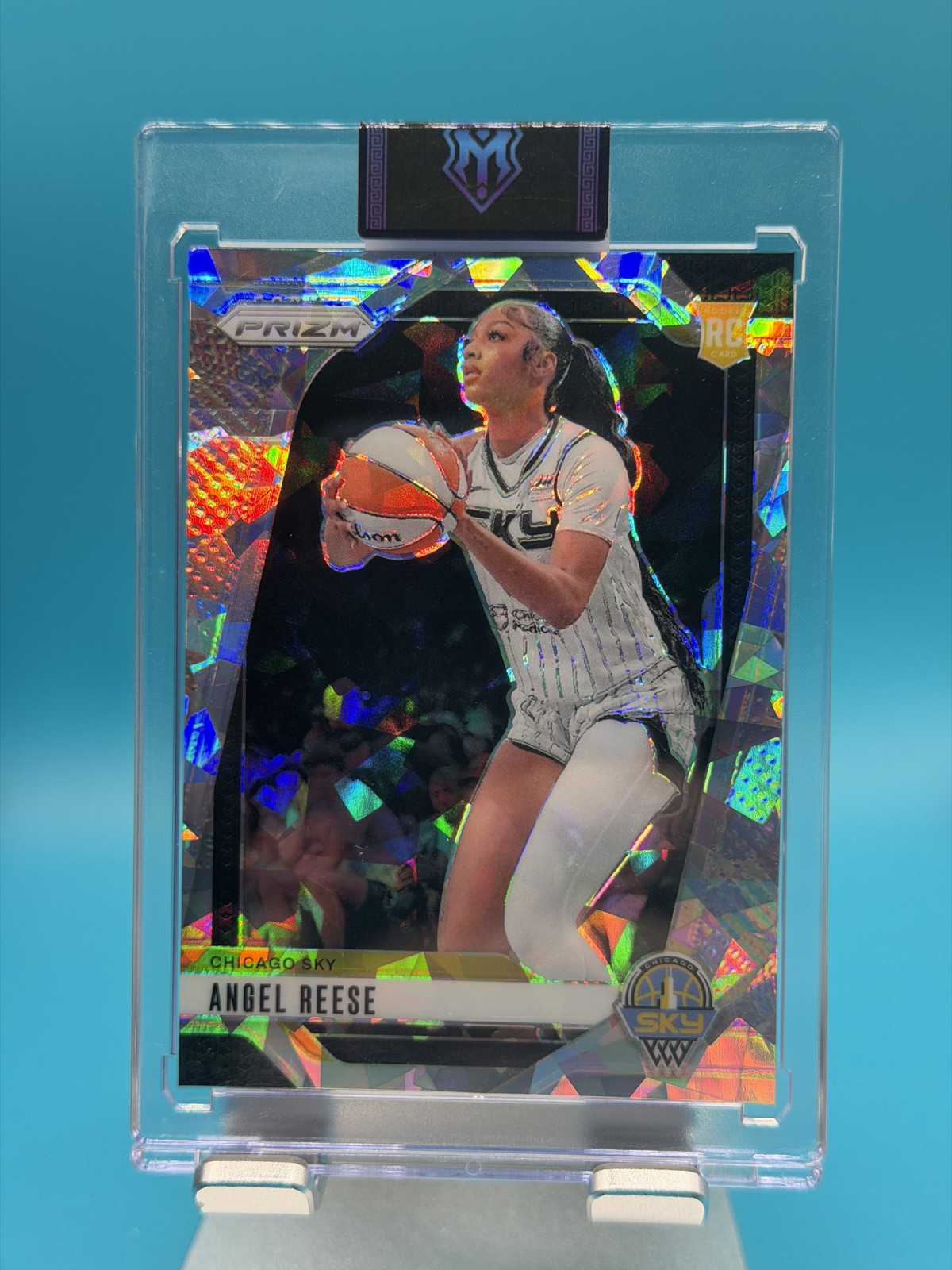 2024 Panini Prizm WNBA - Angel Reese #10 Ice Prizm (RC)