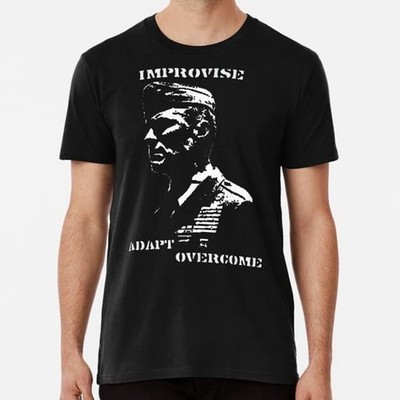 Improvise.adapt.overcome-gunny Highway No.2 Design. S to 5XL Made in USA T-Shirt
