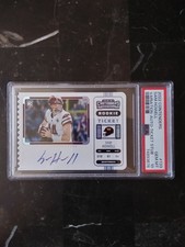 2022 Panini Cont Var Ticket Stub Sam Howell PSA Pop 5. ROOKIE AUTO /14 PSA 10