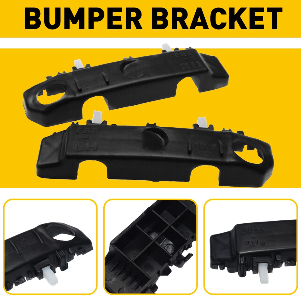 For 2014-2018 Kia Forte Forte5 Forte Koup Bumper Bracket Front 2Pc Mount Su 2SET