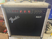 Vintage Fender H.O.T. 15W Solid State Combo Guitar Amp, 2-Channel, 8 Ohm