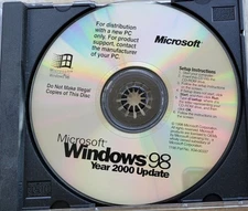 Vintage - Microsoft Windows 98, Year 2000 Update, 1998