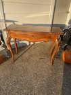 Beautiful Ethan Allen Country French Entry Console Table #26-9302 #236Fruitwood