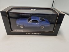 Minichamps 1:43 Ford Mustang Blue 1968