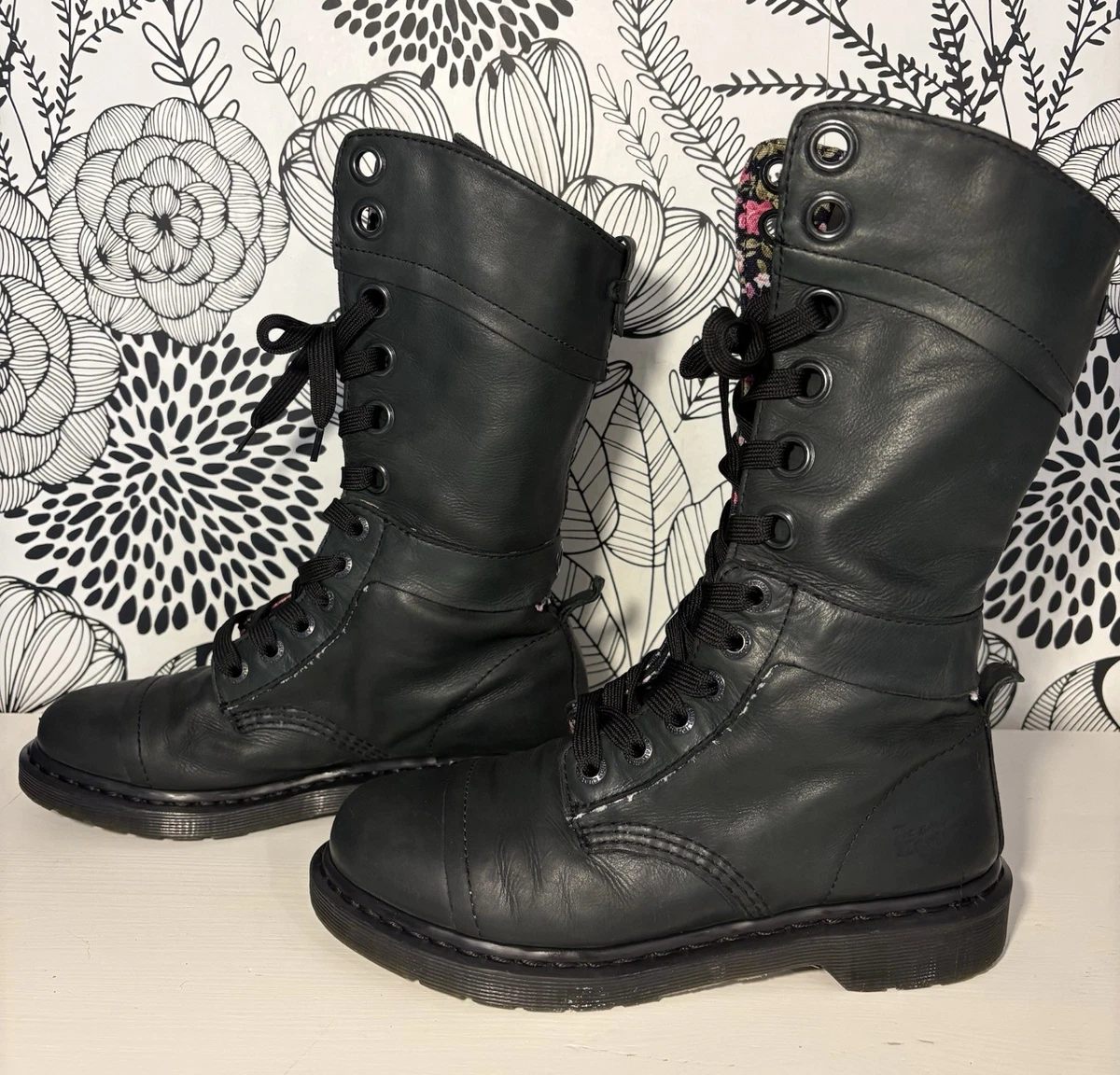 Dr. Martens Low (1-1.9 in) Heel Height Knee High Boots for Women