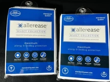 AllerEase Ultimate Pillow Protector - Standard/Queen, 2Pack