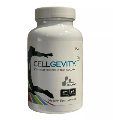 BRANDED CELLGEVITY by MAX INTERNATIONAL - 1 X 120 CAPSULES JAR Pack UK