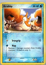 Pokemon TCG Krabby 66/112 FireRed LeafGreen MP on eBay