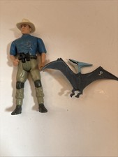 Product Image: Dr. Alan Grant 1993 Kenner Jurassic Park Action Figure Series 1 JP World