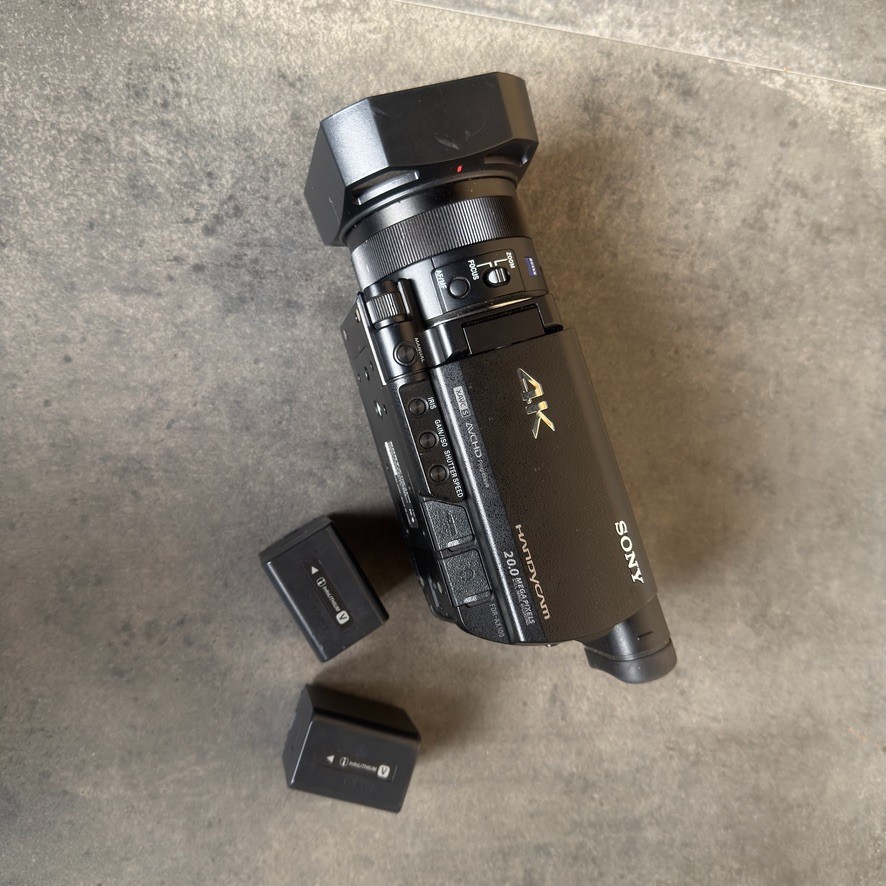 Sony FDR-AX100 4K Camcorder - Black for sale online | eBay