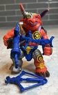 Vintage TMNT Ninja Turtles Action Figure Groundchuck Near Complete 1991