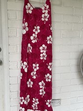 Pink Floral Sundress One Side Fits All