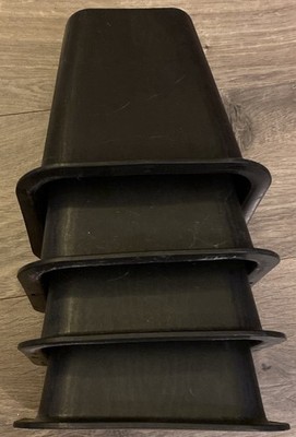 Bed Risers or Furniture Riser Bed Lifts in Height of 5'' to 6'' Heavy Duty Black 4