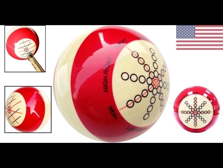 Impact-Resistant Pool Training Cue Ball - Ideal for Beginner to Advanced Players