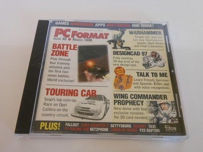 PC-Format CD-ROM - Ausgabe 80 - März 1998 - Spiele, Demos & andere Software