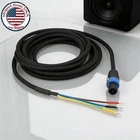 HiFi Audio Subwoofer Cable Speakon to 3 Spade Speaker Cable for REL/MJ Acoustics