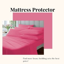 600 TC Fitted Sheet +Pillow Case 100%Egyptian...