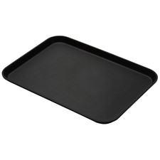 Cambro 1826CT110 18 in x 26 in Black Camtread® Serving Tray