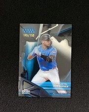 2025 Topps Chrome Black Blue #57 Agustin Ramirez 145/150 Marlins QI95