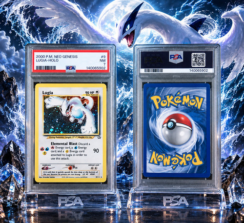 Lugia (Unlimited) graded PSA 7 for sale on eBay