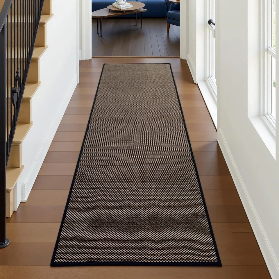 Farmhouse Washable Kitchen Runner Rug, 2x5 Rug Runner Rubber Backed Non Slip ... - Image 2 of 4