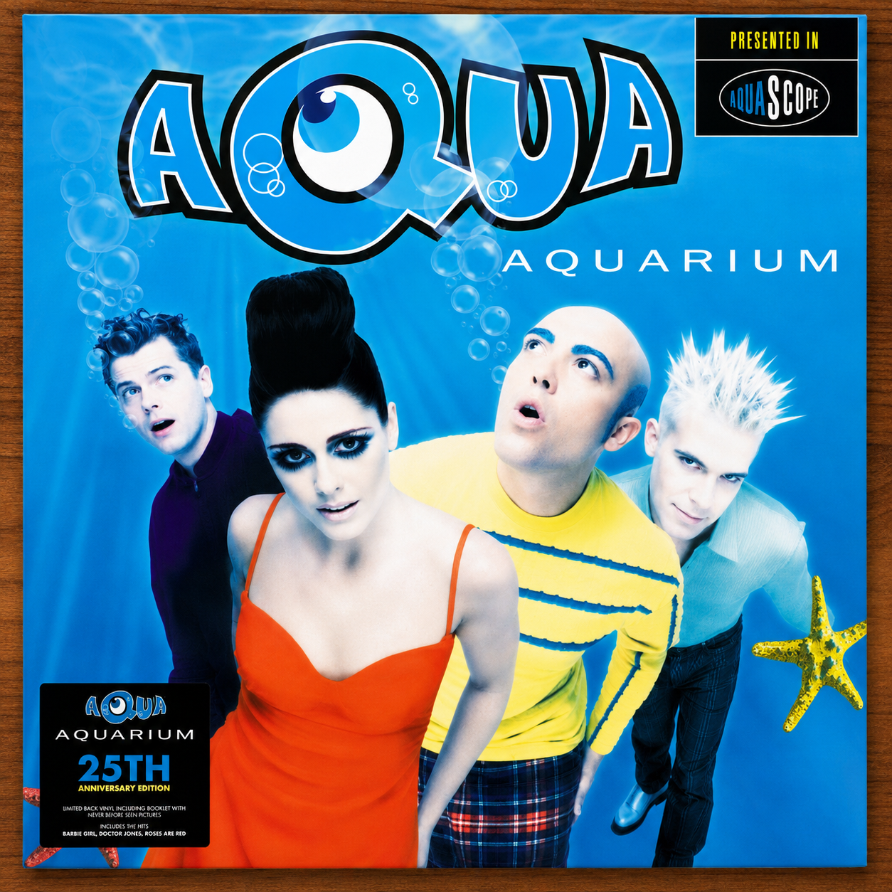 AQUA - AQUARIUM Vinile LP Album 12"" 25th Anniversary Edition Nuovo Sigillato