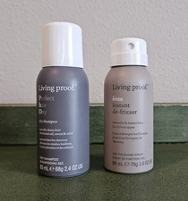 Living Proof Perfect Hair Day Dry Shampoo 2.4 oz Instant De-Frizzer 2.8 oz