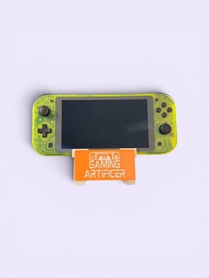 Nintendo Switch Lite Console Custom Clear Green New Joysticks