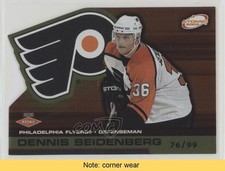 2002-03 Pacific Atomic Gold 76/99 Dennis Seidenberg #121 READ n1u