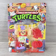 Vintage 1990 Teenage Mutant Ninja Turtles Pizzaface Playmates Sealed Unpunched