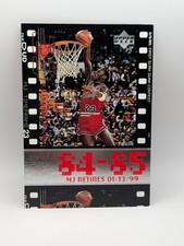 Michael Jordan Upper Deck Retirement Card Rookie Year - Jumbo - FREE SHIPPING. rookie card picture