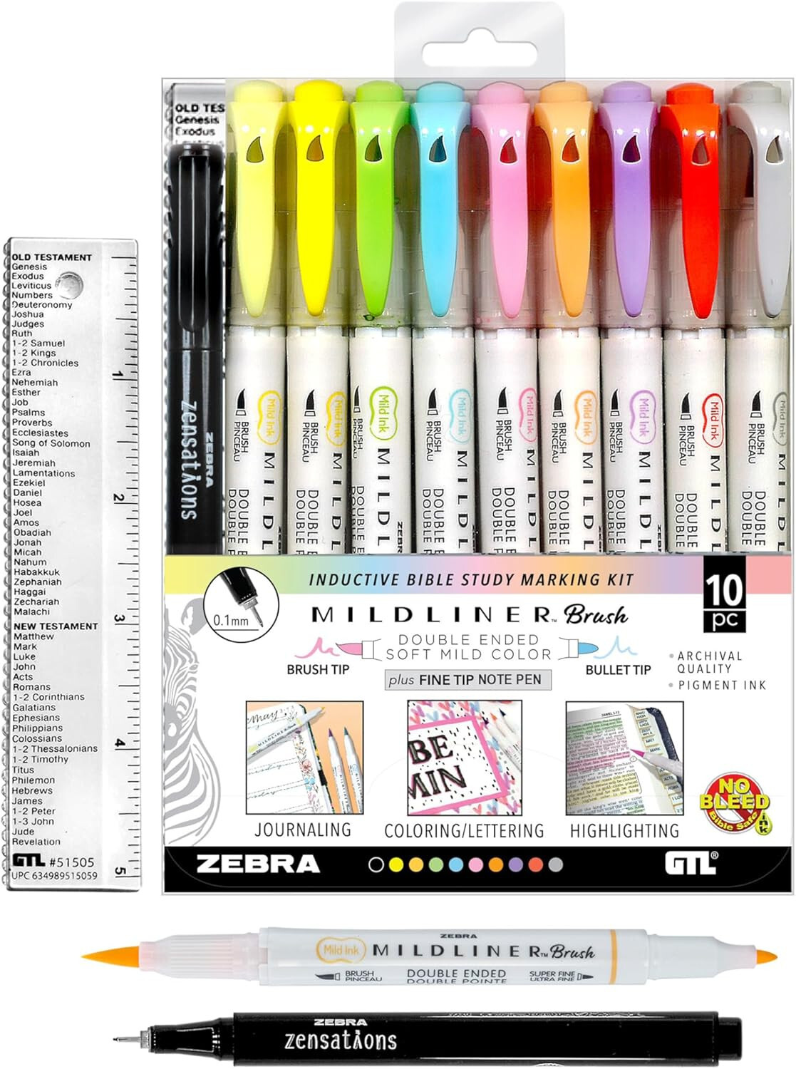 Inductive Bible Study Translucent Color Marker Assorted