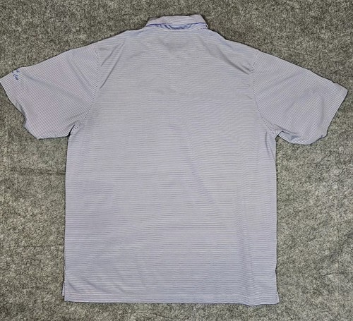 Donald Ross Men's XL Cobblestone Creek Golf Country Club Shirt Purple Striped - Picture 3 of 8