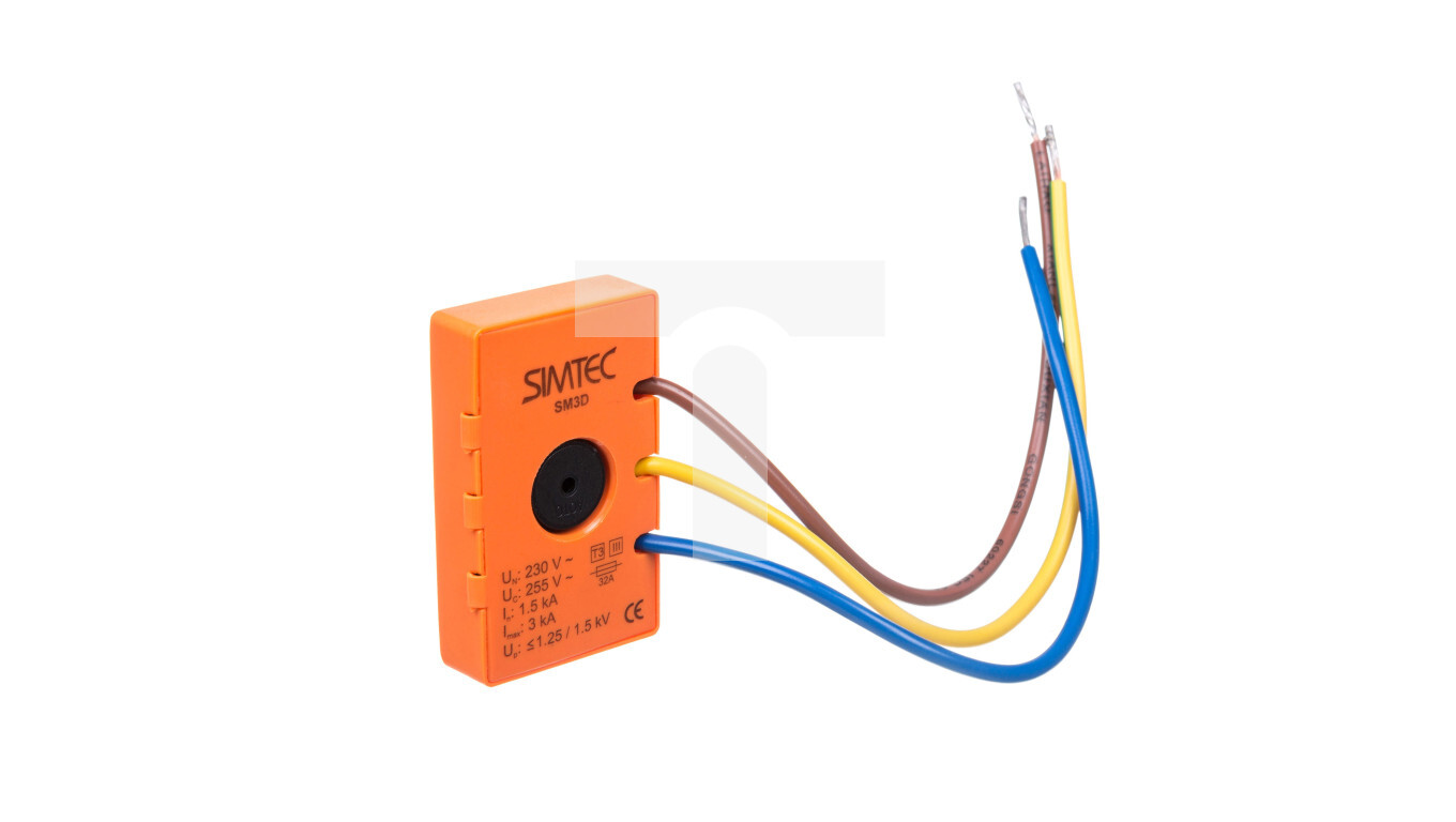 Varistor surge arrester D type 3 1P 1.5kV (capsule for box and socket) SM /T2UK
