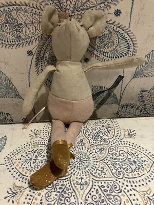 Moulin Roty La Petite Ecole de Danse Rose Rosa Maus Puppe 29 cm