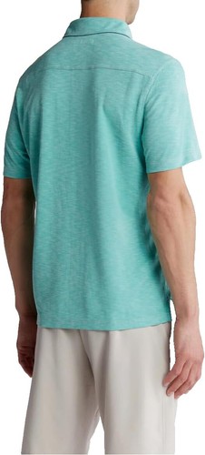 Tommy Bahama Paradiso Polo Short Sleeve, Atlantis Teal, S - 第 2/2 張圖片