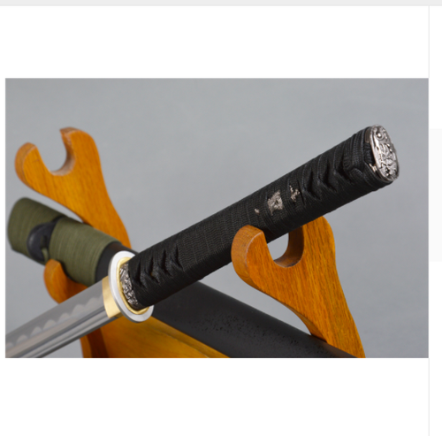 Straight Single Edge Ninja Sword Ninjato Japanese 1060 High Carbon Steel Blade - Picture 5 of 12