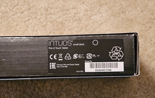 Wacom Black Small Intuos Digital Art Creative Pen and Touch Tablet CTH-490 USB - Bild 7 von 7