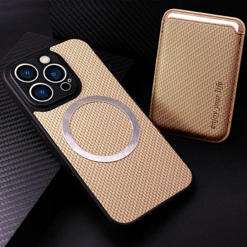 Für MagSafe Magnet Wallet Case für iPhone 16 15 14 13 12 Pro XS Max Karten Hülle - Bild 16 von 16