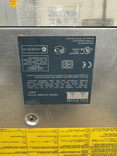 SN5428, CISCO SN 5428 Routeur de Stockage Montable en Rack RJ-45 SFP IP iSCSI/Fibre - Photo 4/4