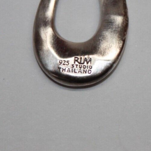 RLM Studios Sterling Silver Toggle Necklace w/Cro… - image 10