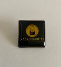 Vintage Delta Air Lines Cans for Habitat Enamel Lapel Hat Pin Flight Attendant