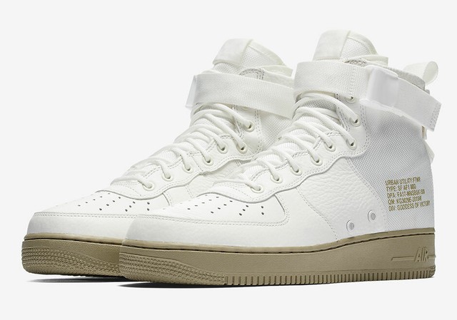 Size 12 - Nike Sf Air Force 1 Mid Olive Ivory 2017 - 917753-101 for sale online | eBay