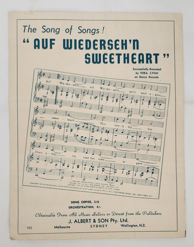 Isle of Innisfree by Farrelly, Sheet Music 1950, The Quiet Man, Bing Crosby - Picture 8 of 10