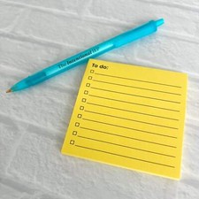 Mrs. D's Corner To Do List Sticky Note Pad 50 Sheets