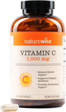 Vitamin C 1000Mg Capsules - Extra Strength Dietary Supplement for Daily Immun...