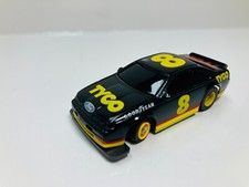 TYCO FORD T-BIRD TCR Slotless Black/Yellow 8 or SLOTTED Your Choice NEW